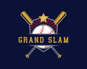 Baseball League Sport logo