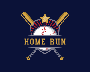 Baseball League Sport logo