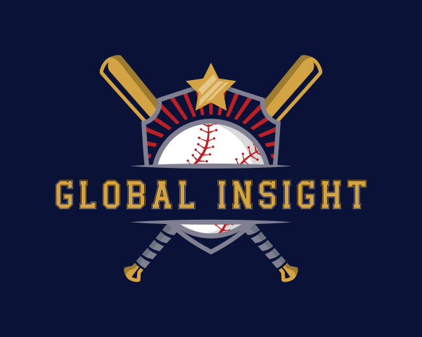 Baseball Bat logo example 2
