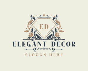 Elegant Floral Event logo design