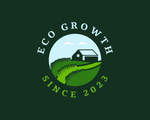 Greenhouse Lawn Field  logo design