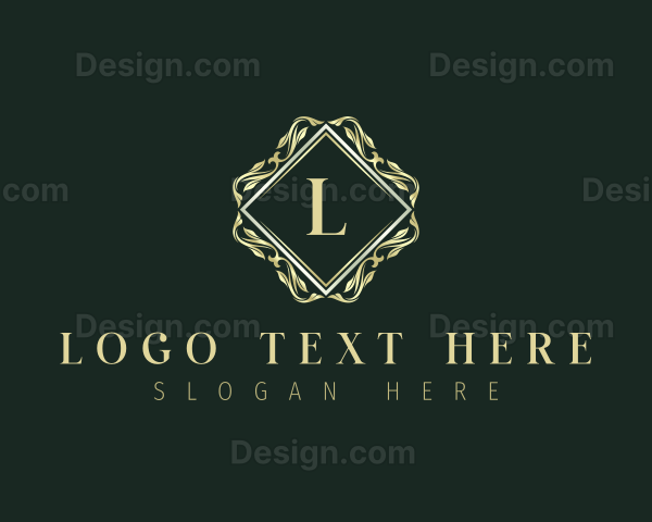 Classic Floral Decor Logo