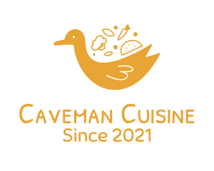 Yellow Duck Cuisine logo design