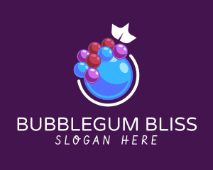 Bubblegum Grape Jam logo design