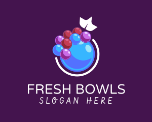 Bubblegum Grape Jam logo design