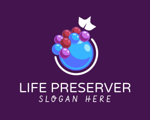 Bubblegum Grape Jam logo design