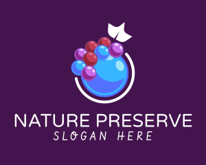 Bubblegum Grape Jam logo design