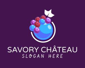 Bubblegum Grape Jam logo design