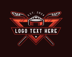 Hockey Sports Athlete logo