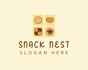 Biscuit Cookie Pastry logo design