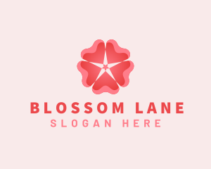 Flower Petal Salon logo design