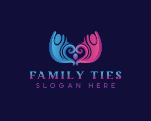 Love Family Community logo design