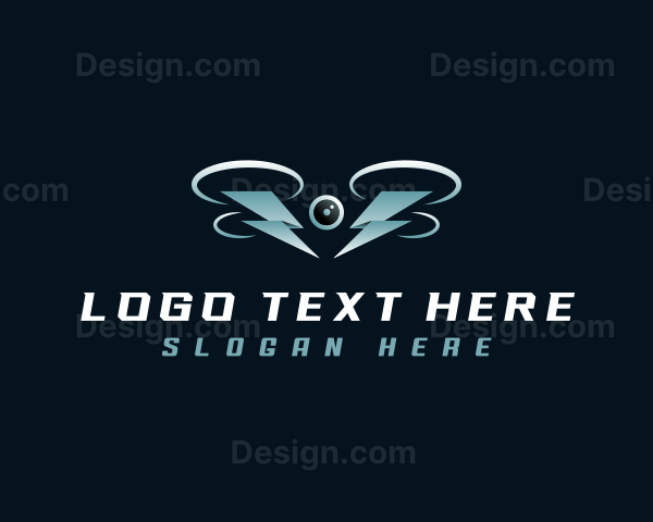 Aerial Drone Camera Logo