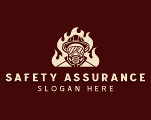 Fireman Fire Safety logo