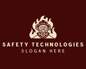 Fireman Fire Safety logo