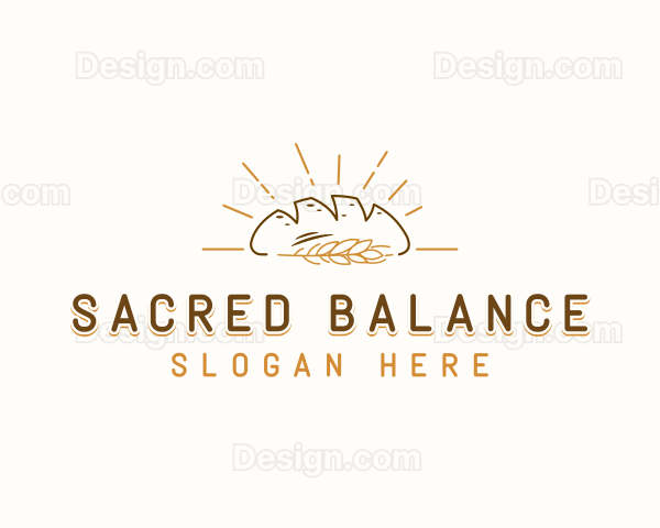 Wheat Bread Baker Logo