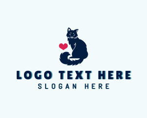 Heart - Heart Veterinary Cat logo design