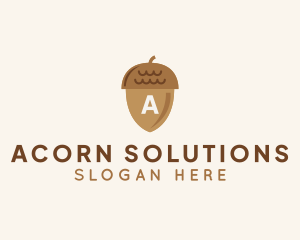 Acorn Oak Nut   logo