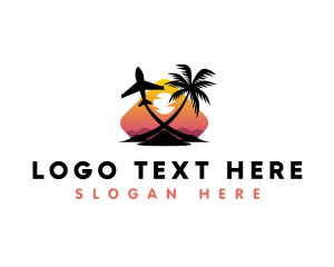 Island Travel Plane Trip logo