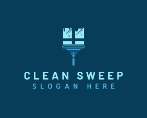 Window Cleaning Housekeeping logo design