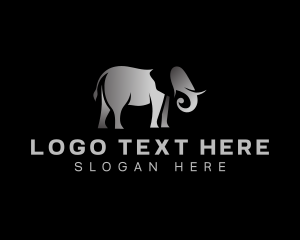 Wild Tusk Elephant logo