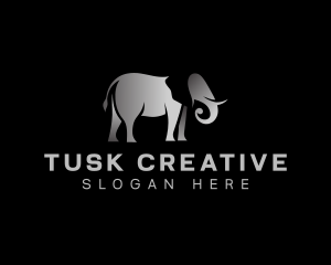 Wild Tusk Elephant logo