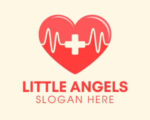 Medical Heart Heartbeat Pulse Logo