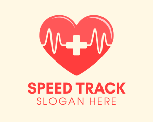 Medical Heart Heartbeat Pulse logo