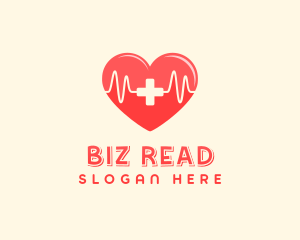 Medical Heart Heartbeat Pulse logo design