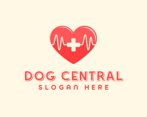 Medical Heart Heartbeat Pulse logo design