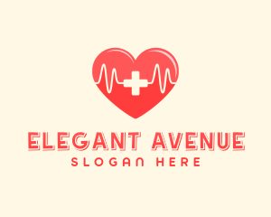 Medical Heart Heartbeat Pulse logo design