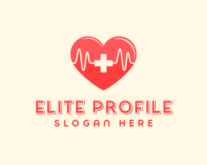 Medical Heart Heartbeat Pulse logo design