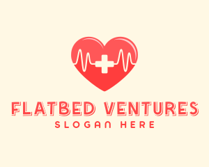 Medical Heart Heartbeat Pulse logo design