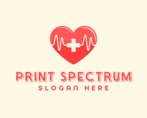 Medical Heart Heartbeat Pulse logo design