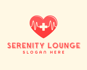 Medical Heart Heartbeat Pulse logo design