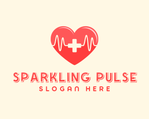 Medical Heart Heartbeat Pulse logo design