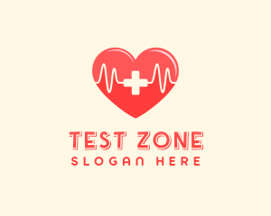 Medical Heart Heartbeat Pulse logo design