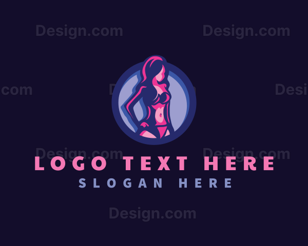 Fashion Bikini Lingerie Logo