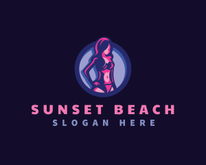 Fashion Bikini Lingerie logo design