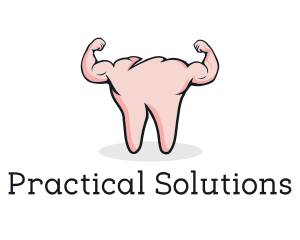 Tooth Muscle Dentistry logo design