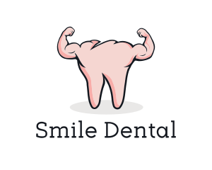 Tooth Muscle Dentistry logo design