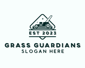 Landscaping Lawn Mower logo