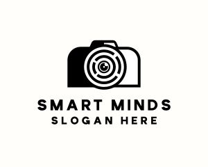Camera Portrait Lens Logo
