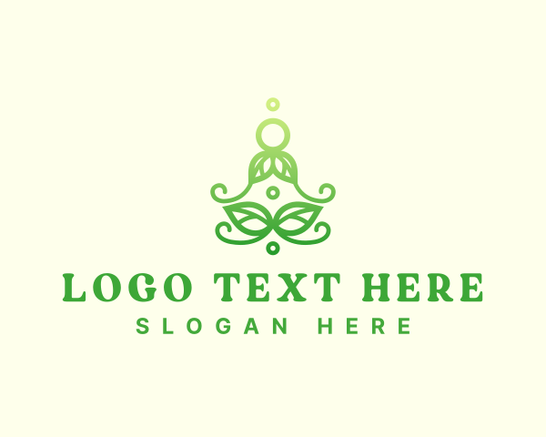 Meditation logo example 1