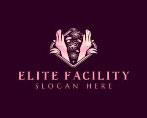 Flower Hand Wellness Logo