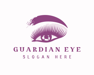 Feminine Eye Makeup logo design