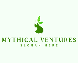 Mythical Fairy Costume logo design