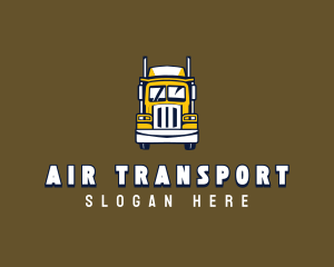 Trucking Delivery Logistics logo design