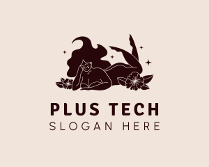 Sexy Plus Size Lady logo design