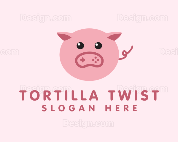 Pig Gaming Controller Logo